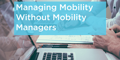 Managing Mobility Without Mobility Managers